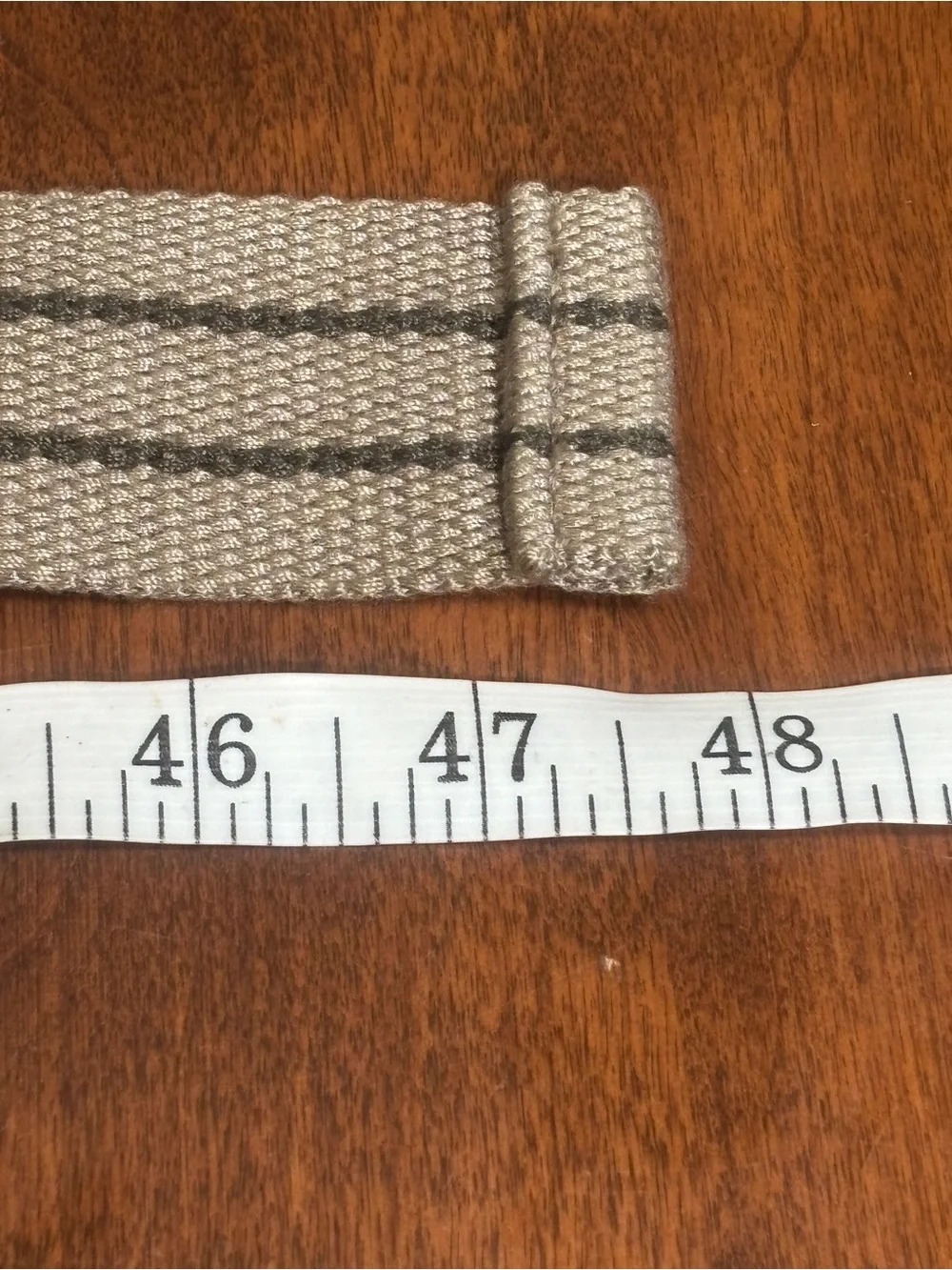 Men's D-Ring Web Belt